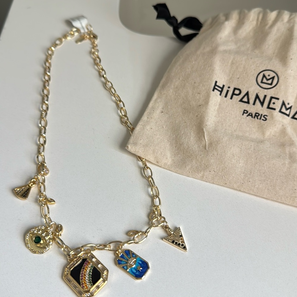 NWT Hipanema Charm Necklace